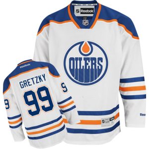 Herren Edmonton Oilers Eishockey Trikot Wayne Gretzky #99 Reebok Auswärts